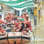 प्रयागराज में बारिश का कहर, सड़कों से घरों तक पानी; NDRF ने 76 लोगों को बचाया