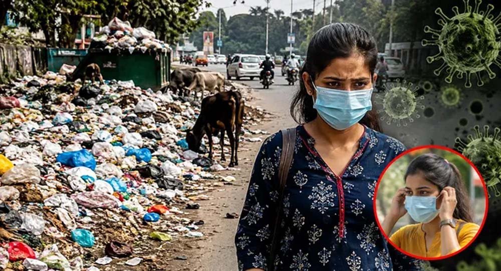 हरियाणा के पांच शहरों में 1210 टन कचरा जमा, संक्रमण के खतरे से स्वास्थ्य विभाग अलर्ट