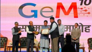 छत्तीसगढ़ को ‘GeM सस्टेनेबल प्रोक्योरमेंट अवार्ड’, शासकीय खरीदी दोगुनी होकर ₹3,935 करोड़ पहुंची
