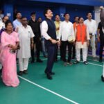 रायपुर : विधानसभा अध्यक्ष डॉ. रमन सिंह और उप मुख्यमंत्री अरुण साव ने 25वीं छत्तीसगढ़ स्टेट जूनियर रैंकिंग बैडमिंटन टूर्नामेंट का किया शुभारंभ