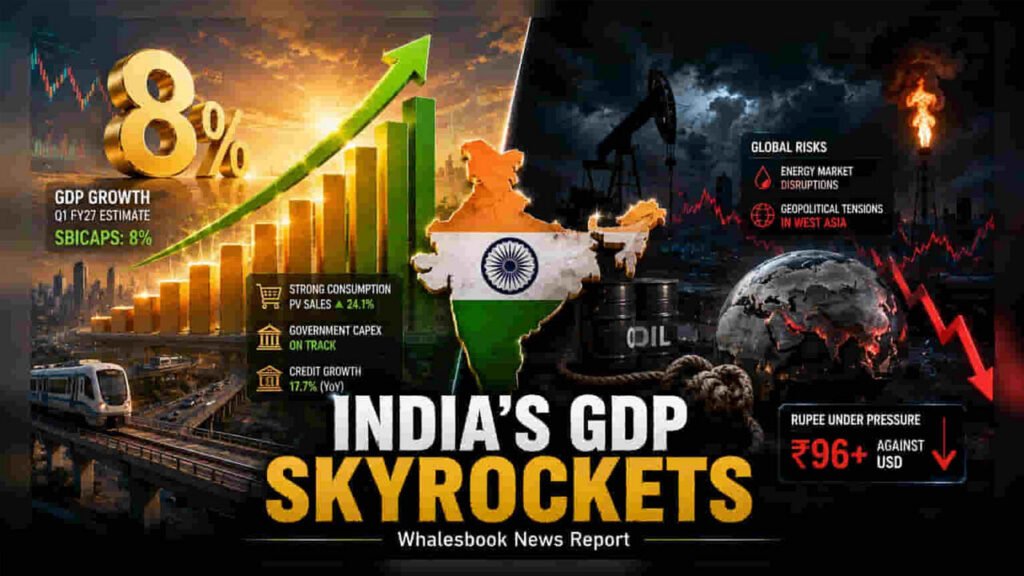दुनिया में बजेगा भारत का डंका! SBI का बड़ा अनुमान, US-चीन को पीछे छोड़ सकता है भारतीय अर्थव्यवस्था का दम
