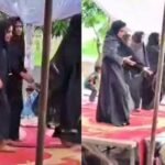 गोंडा में बुर्का पहनाकर छात्राओं से डांस कराने पर बवाल, स्कूल प्रबंधक बोले- करोड़ों बार माफी मांगने को तैयार