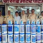 HPCL के नाम पर डुप्लीकेट तेल बेचने वालों पर पुलिस की रेड, 3 दुकानों से ₹2.50 लाख का माल जब्त