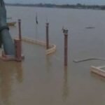 वाराणसी में गंगा का विकराल रूप, अस्सी से नमो घाट तक 84 घाट जलमग्न; बाढ़ को लेकर अलर्ट