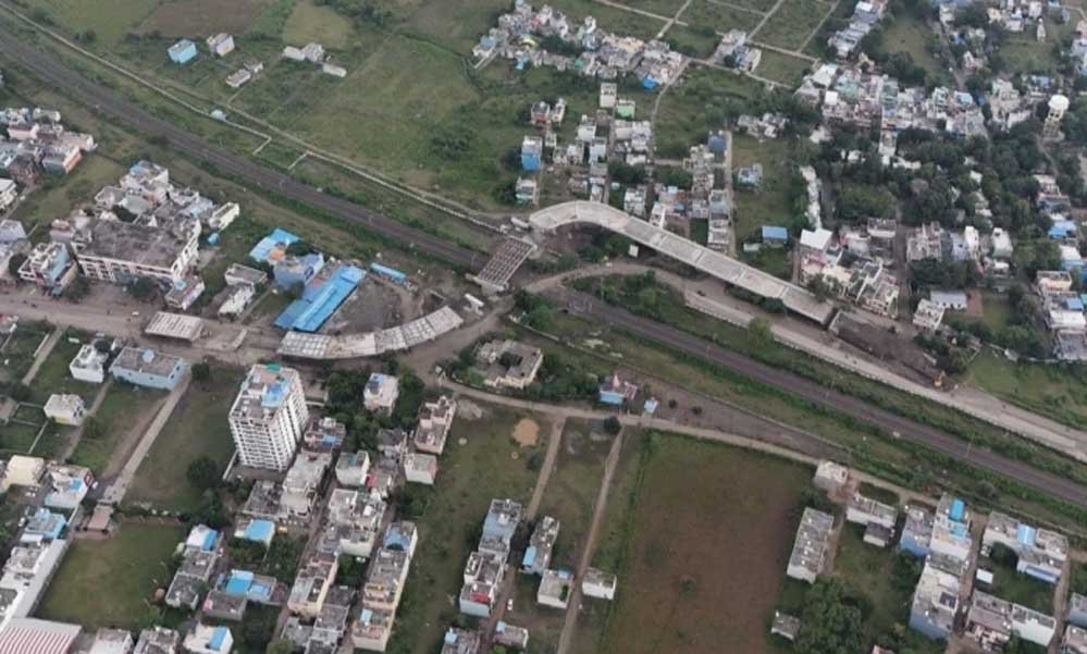 सीहोर में 28 करोड़ के ओवरब्रिज का खतरनाक मोड़! ड्रोन फुटेज ने खोली डिजाइन की खामियां