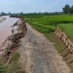 टांगरी नदी के तेज बहाव से तबाही, कई गांवों में कृषि भूमि नदी में समाई