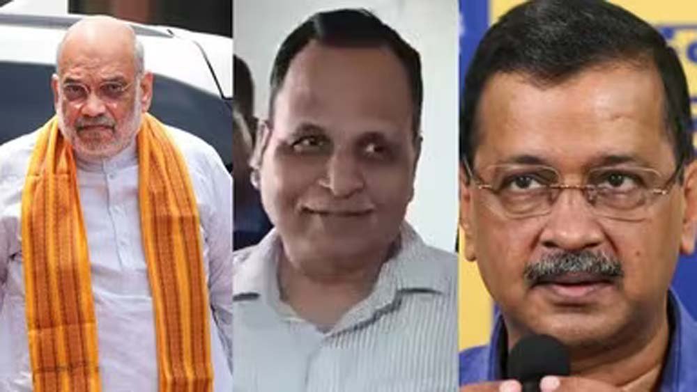 सत्येंद्र जैन की गिरफ्तारी पर घमासान, केजरीवाल का अमित शाह पर बड़ा आरोप