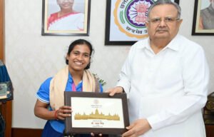 राजनांदगांव की बेटी ज्ञानेश्वरी यादव ने कॉमनवेल्थ गेम्स 2026 में जीता रजत पदक, विधानसभा अध्यक्ष डॉ. रमन सिंह ने दी बधाई