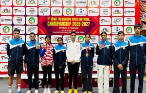राष्ट्रीय ताइक्वांडो चैंपियनशिप में मध्यप्रदेश अकादमी का शानदार प्रदर्शन