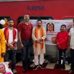 सरगुजा संभाग के 850 श्रद्धालु भारत गौरव ट्रेन से रामलला एवं बाबा विश्वनाथ के दर्शन के लिए रवाना