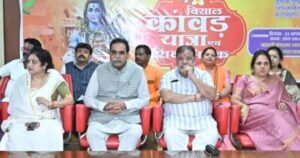 विधायक मूणत की कांवड़ यात्रा 23 अगस्त को, CM साय और डॉ. रमन सिंह होंगे शामिल