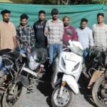 7 जुआरियों पर पुलिस की कार्रवाई, ₹2.01 लाख की सामग्री और 6 दोपहिया वाहन जब्त