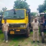 दुर्ग में अवैध खनिज परिवहन पर बड़ी कार्रवाई, वाहनों पर लगाया गया जुर्माना