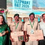 प्रदेश के वनरक्षकों को मिला ‘गज गौरव’ अवार्ड