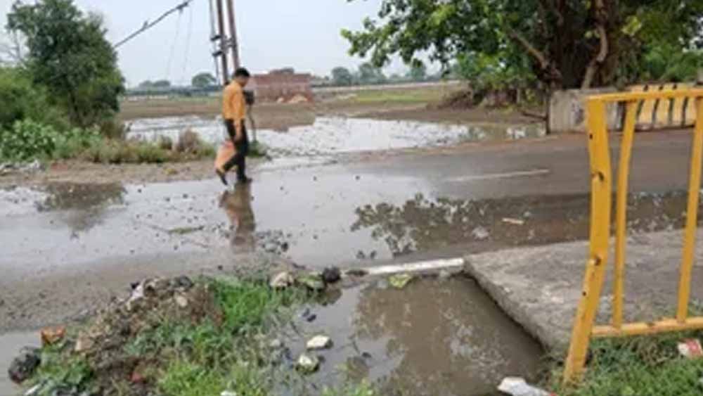 यमुनानगर में ₹11.84 करोड़ की जल निकासी योजना अधूरी, हल्की बारिश में ही डूब रहा शहर