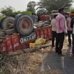 करनाल में दर्दनाक हादसा, अनियंत्रित ट्रैक्टर-ट्रॉली खेत में पलटी; 3 की मौत, 2 गंभीर घायल
