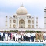 जापानी प्रतिनिधिमंडल पहुंचा आगरा, योगी सरकार की मेहमाननवाजी से अभिभूत