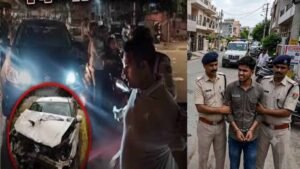 ग्वालियर में नशे में धुत कार चालक का कहर, 8 लोगों को कुचला; पुलिस ने दबोचा