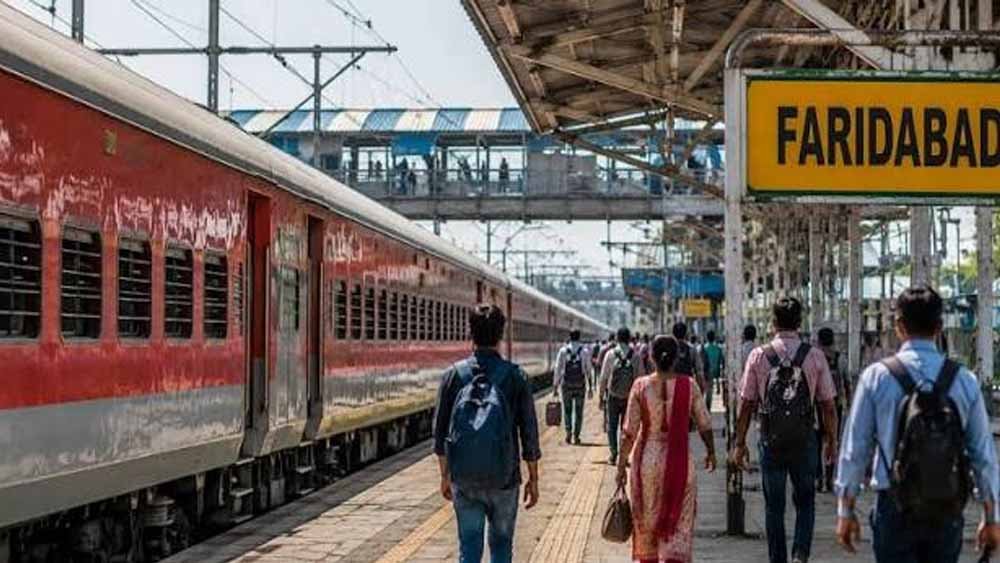 फरीदाबाद स्टेशन पर काम का असर, मालवा एक्सप्रेस और अमृतसर-इंदौर ट्रेनें प्रभावित