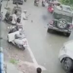 लुधियाना में गैंगस्टर का कहर, थार से राहगीर को कुचला; CCTV में कैद वारदात