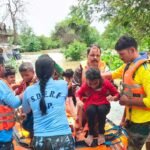 बारिश और बाढ़ के बीच मध्यप्रदेश पुलिस का रेस्क्यू ऑपरेशन—SDERF एवं होमगार्ड्स ने बचाईं 98 जिंदगियां