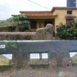 कक्षा 1 से 5 तक के सभी बच्चे आज आंगनवाड़ी में पढ़ने को मजबूर है।