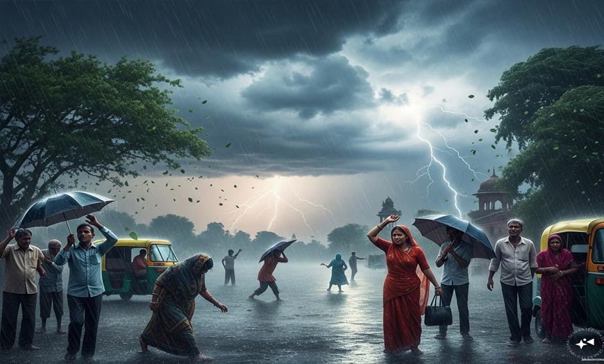 पंजाब के कई जिलों में आज बारिश के आसार, बठिंडा 37.9°C के साथ सबसे गर्म