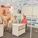 साचीज के पवेलियन में आयुष्मान कार्ड से लेकर डिजिटल हेल्थ और आधुनिक चिकित्सा सेवाओं की उपलब्धियां काे किया गया प्रदर्शित