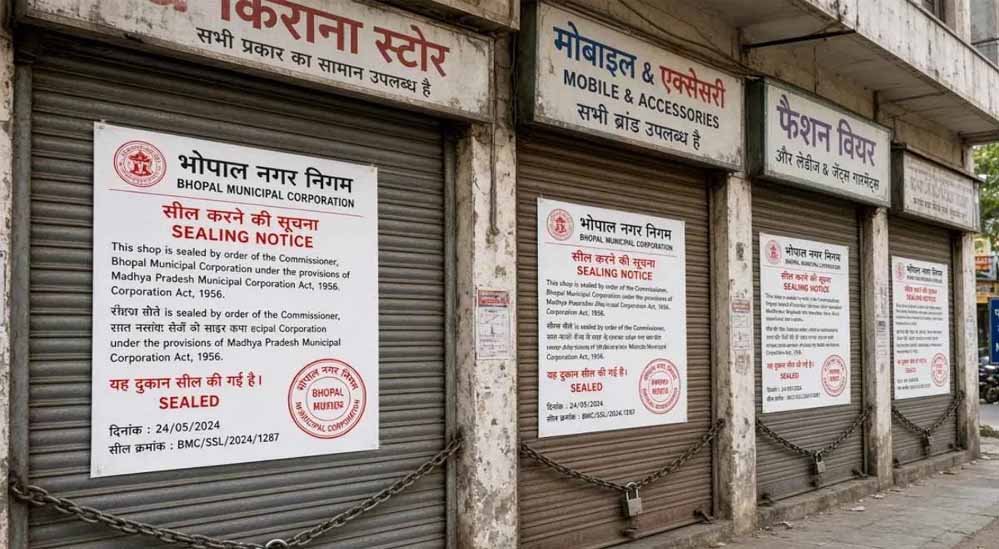 भोपाल में रिहायशी इलाकों में कारोबार पर हाईकोर्ट सख्त, 7 दिन में दिखाने होंगे अनुमति के दस्तावेज
