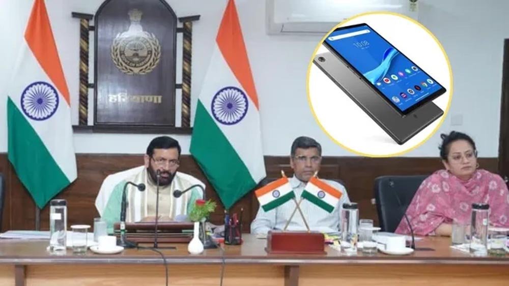 हरियाणा में शिक्षा-स्वास्थ्य पर बड़ा फैसला, 5 लाख टैबलेट और 59 एडवांस एंबुलेंस को मंजूरी