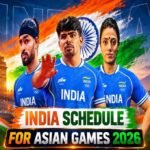 Asian Games 2026: क्रिकेट से कबड्डी तक भारत का पूरा शेड्यूल, जानें किस दिन कौन सा खेल