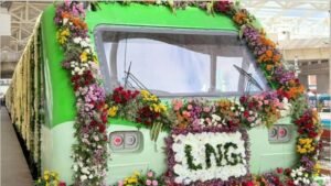 भारत की पहली LNG ट्रेन शुरू, डीजल की खपत 40% तक होगी कम