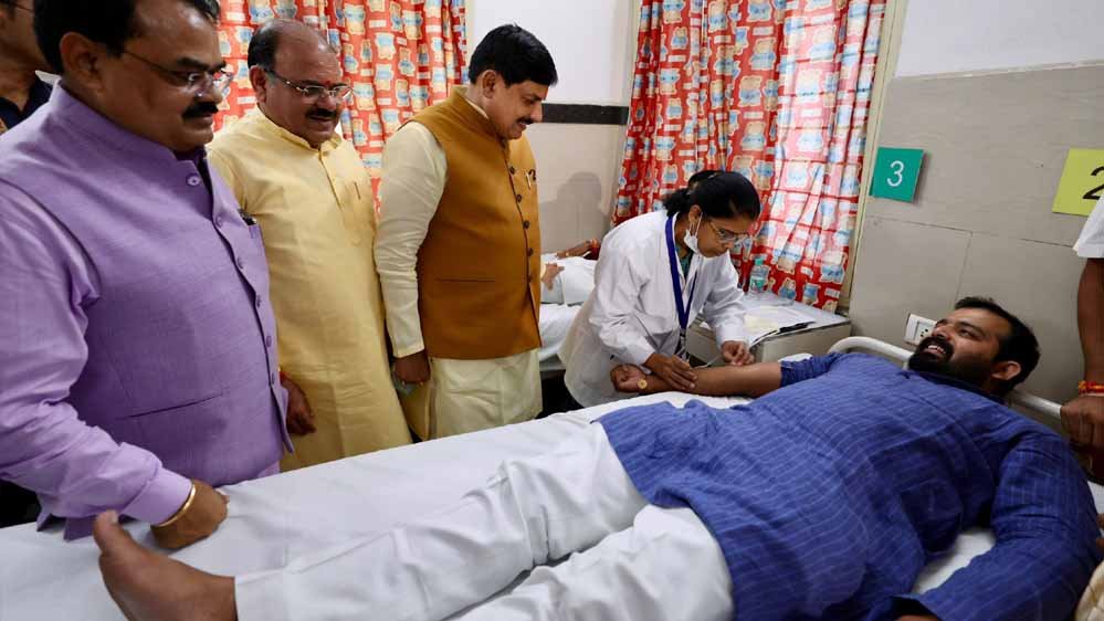 रक्तदान है जीवन का सबसे बड़ा दान : मुख्यमंत्री डॉ. यादव