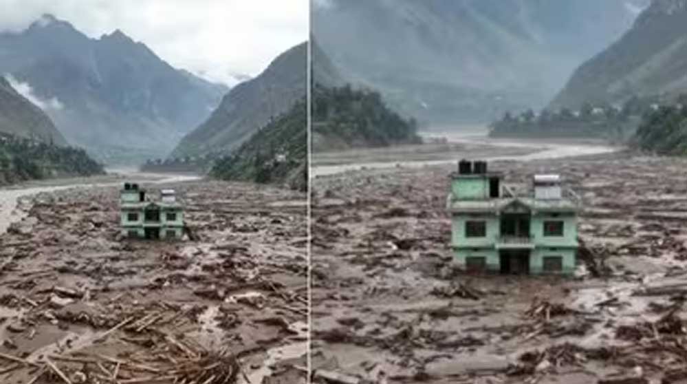 नेपाल बाढ़ में सबकुछ बह गया, लेकिन 40 साल पुराना यह घर नहीं झुका; मालिक ने बताई मजबूती की कहानी