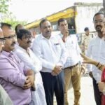राज्यमंत्री (स्वतंत्र प्रभार) गौर ने अवधपुरी में किया सड़कों का निरीक्षण