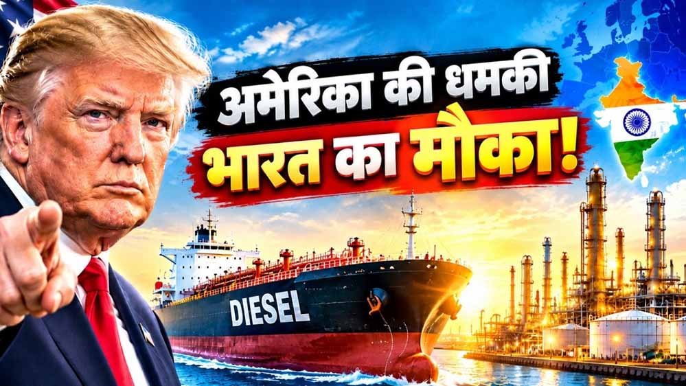 ट्रंप का बड़ा दांव! US डीजल एक्सपोर्ट पर लग सकता है बैन, दुनिया में बढ़ेगा ईंधन संकट का खतरा