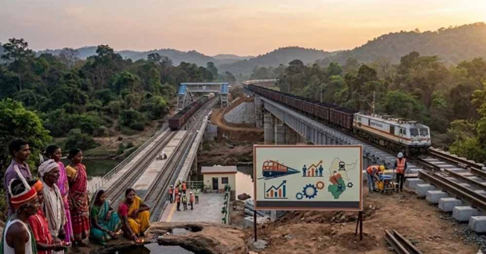 दक्षिण छत्तीसगढ़ की विकास यात्रा में नया अध्याय, रावघाट तक पहुंची रेल पटरी : मुख्यमंत्री विष्णु देव साय