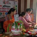 आंगन मिलन सेवा से उत्सव स्थल बने आंगनबाड़ी केंद्र, पहले दिन 97 हजार से अधिक लोगों की सहभागिता
