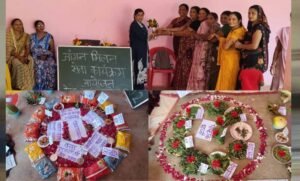 आंगन मिलन सेवा में स्वस्थ जीवनशैली अपनाने का दिया संदेश