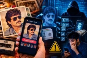 80s AI फोटो ट्रेंड बना साइबर ठगी का नया हथियार, फर्जी लिंक से फोन हैक होने का खतरा