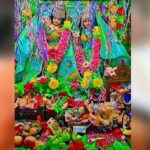 नई लेदरी में गूंजा नंदलाल के जन्म का उल्लास, 12 दिनों तक श्री राधा-कृष्ण मंदिर में सजेगा आस्था और भक्ति का ब्रजधाम