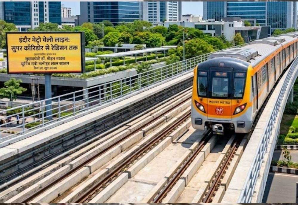 इंदौर मेट्रो आज से भरेगी रफ्तार, ₹20 से ₹80 में करें लग्जरी सफर; एक्सटेंडेड रूट शुरू