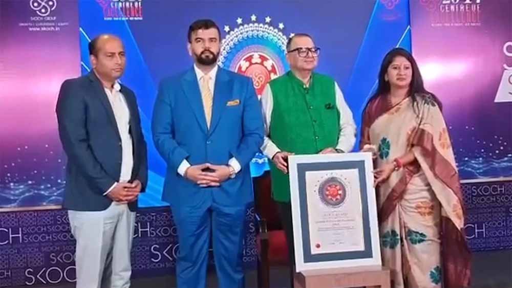 CG के ‘रक्षक’ कार्यक्रम को SKOCH गोल्डन अवार्ड