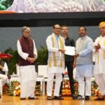 नई दिल्ली राष्ट्रीय कृषि सम्मेलन में शामिल हुए मंत्रीरामविचार नेताम