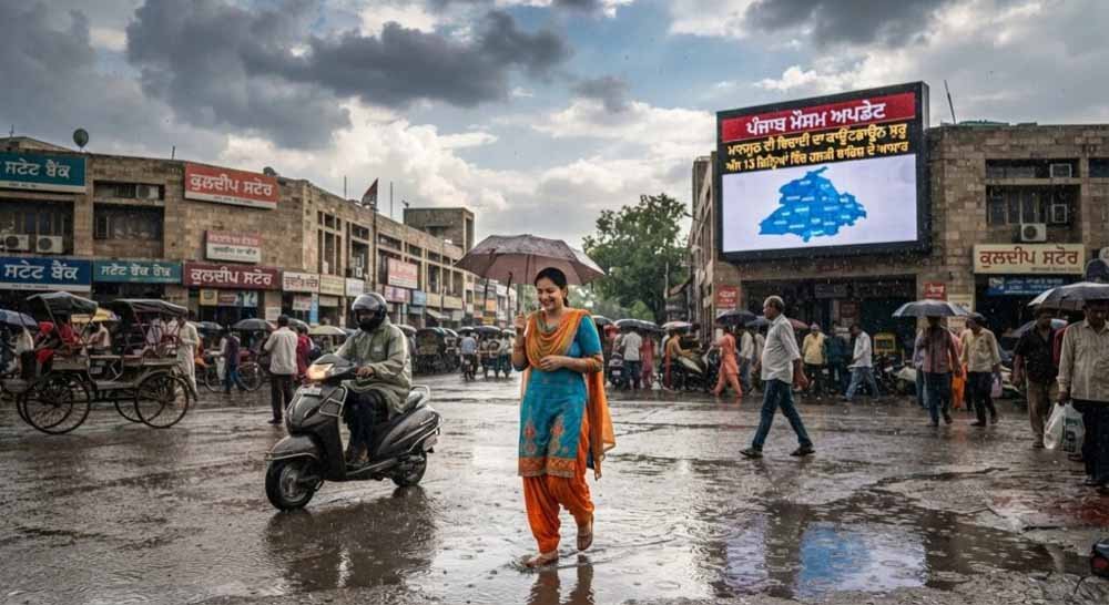 पंजाब से मानसून की विदाई शुरू, आज कुछ जिलों में छिटपुट बारिश के आसार