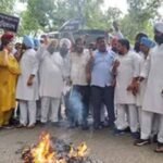 राहुल गांधी और राजा वड़िंग के समर्थन में पंजाब कांग्रेस का जोरदार प्रदर्शन, कई समर्थक हिरासत में