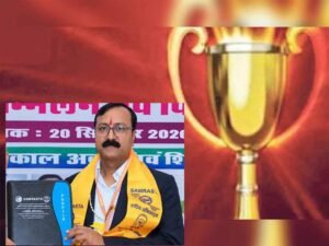 चंडीगढ़ के प्रिंसिपल अनिल कुमार को मिला ‘वैश्विक शिक्षक रत्न’ सम्मान