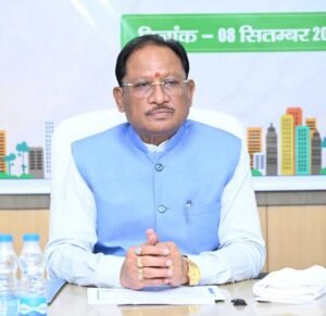 शहरों में नागरिक सुविधाओं और विकास कार्यों में लाएं तेजी : मुख्यमंत्री  विष्णु देव साय