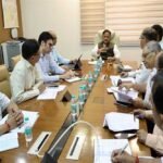 उप मुख्यमंत्री  शुक्ल ने मंत्रालय में स्वास्थ्य अधोसंरचनाओं के निर्माण कार्यों की प्रगति की समीक्षा की