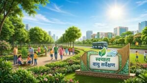 राष्ट्रीय स्वच्छ वायु सर्वेक्षण-2026: मध्यप्रदेश के तीन शहर देश के शीर्ष पाँच में